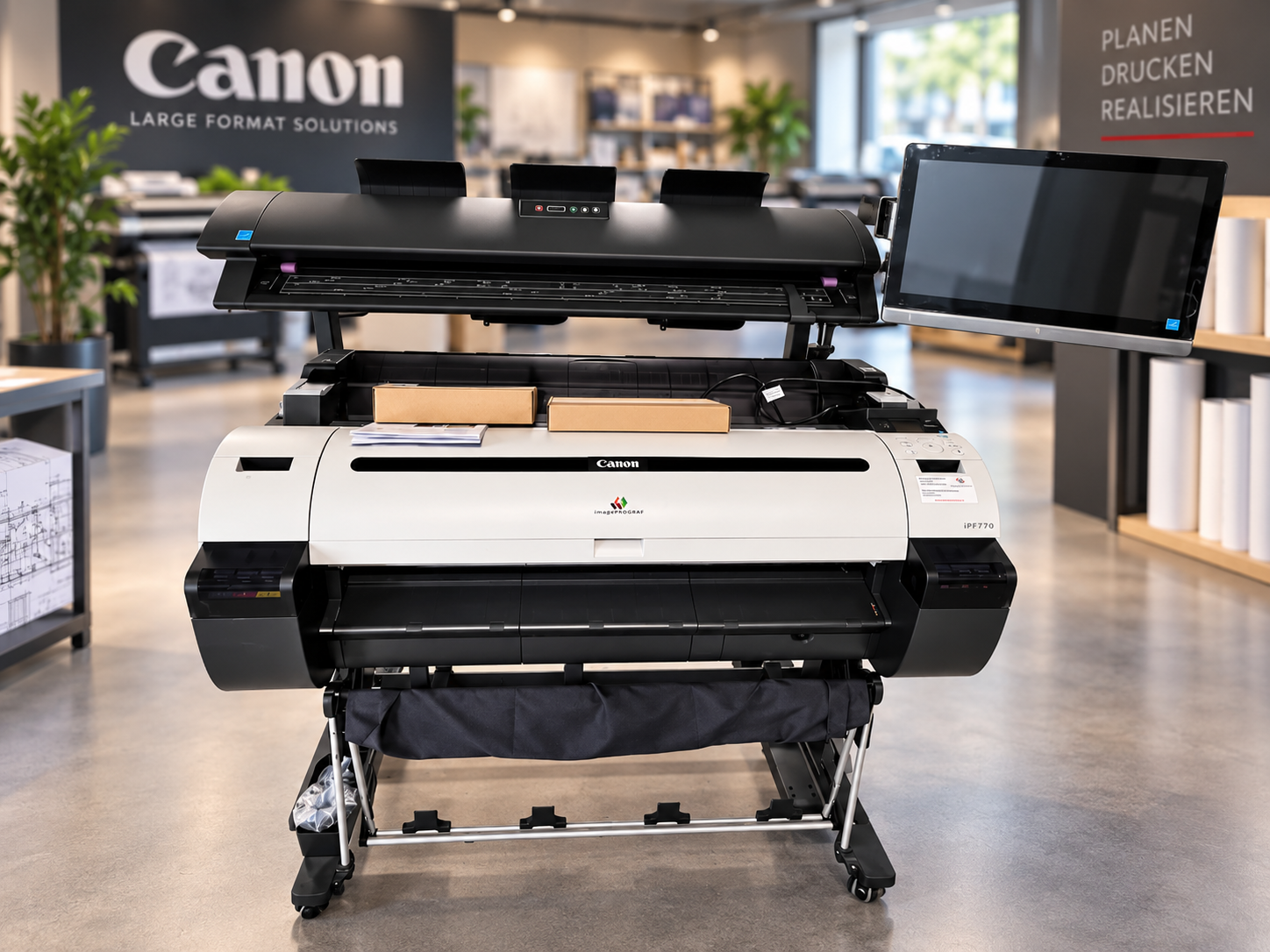 CAD Plotter mit Scanner