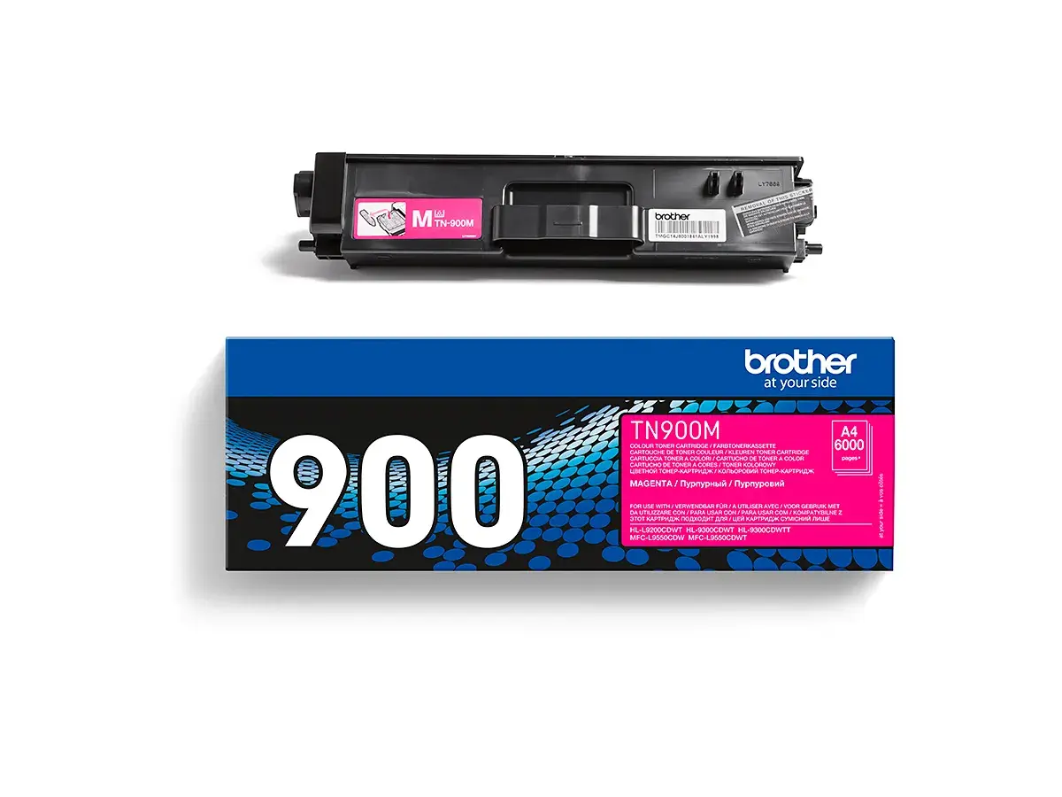 BROTHER Toner Super HY magenta TN-900M HL-L9200CDWT 6000 Seiten