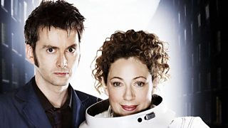 Tenth Doctor and River Song