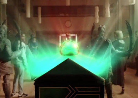 Cabinet of souls opening in the school hall