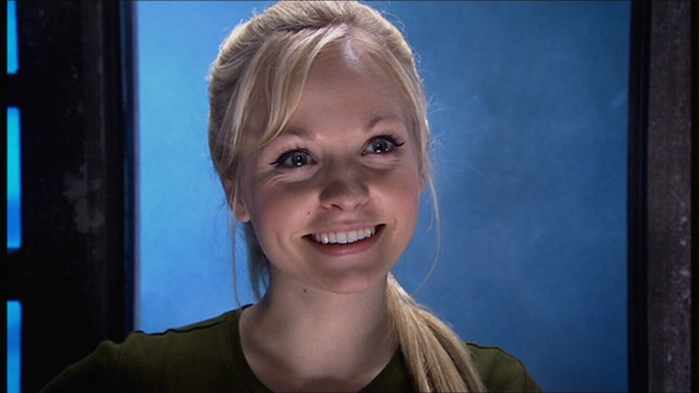 Close up of Jenny - the Doctors daughter - smiling