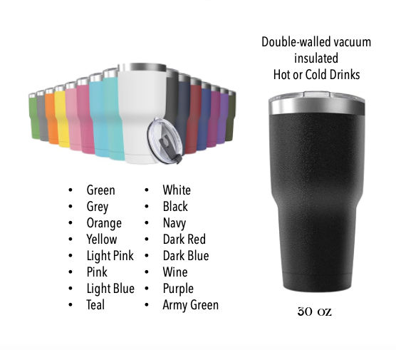 Thumbnail: 30oz Stainless Steel Tumbler - Dance Teacher