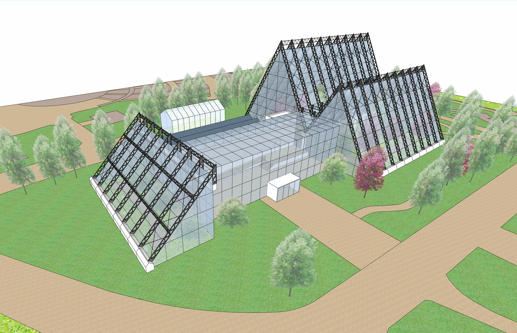 서울어린이대공원 식물원 리모델링 건축기획