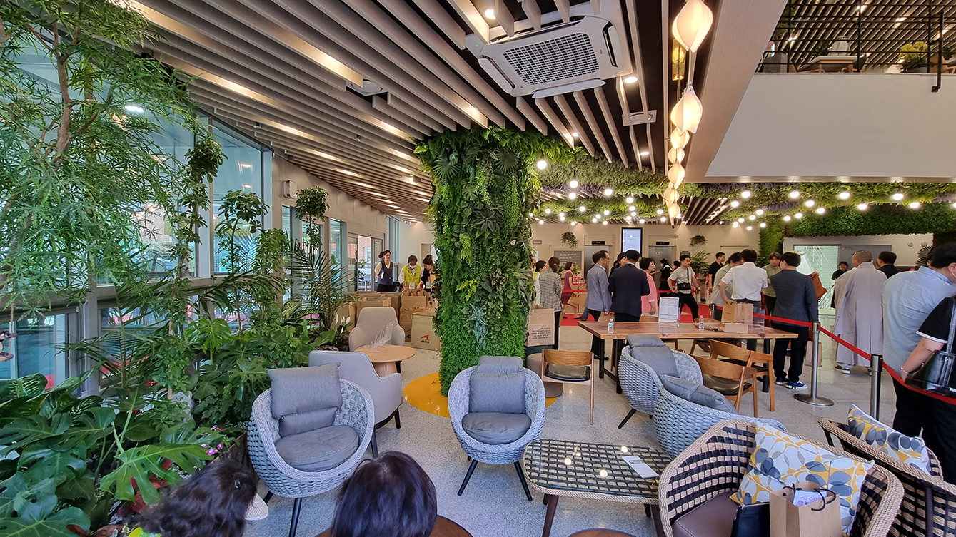 구립 수락노인종합복지관 개소식