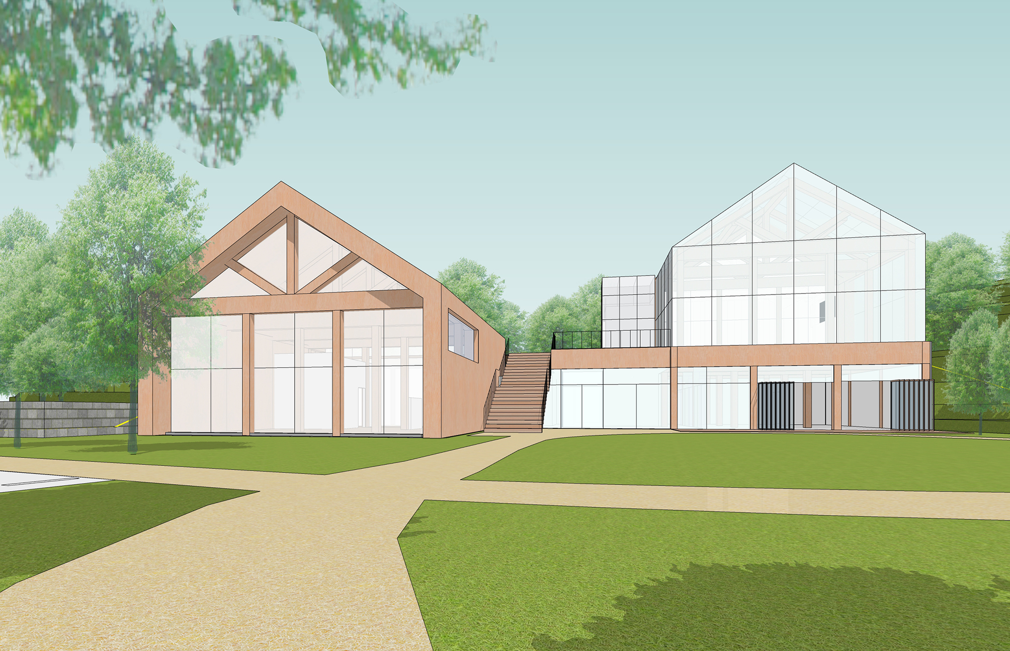 영축산 산림복합체험센터 건축기획