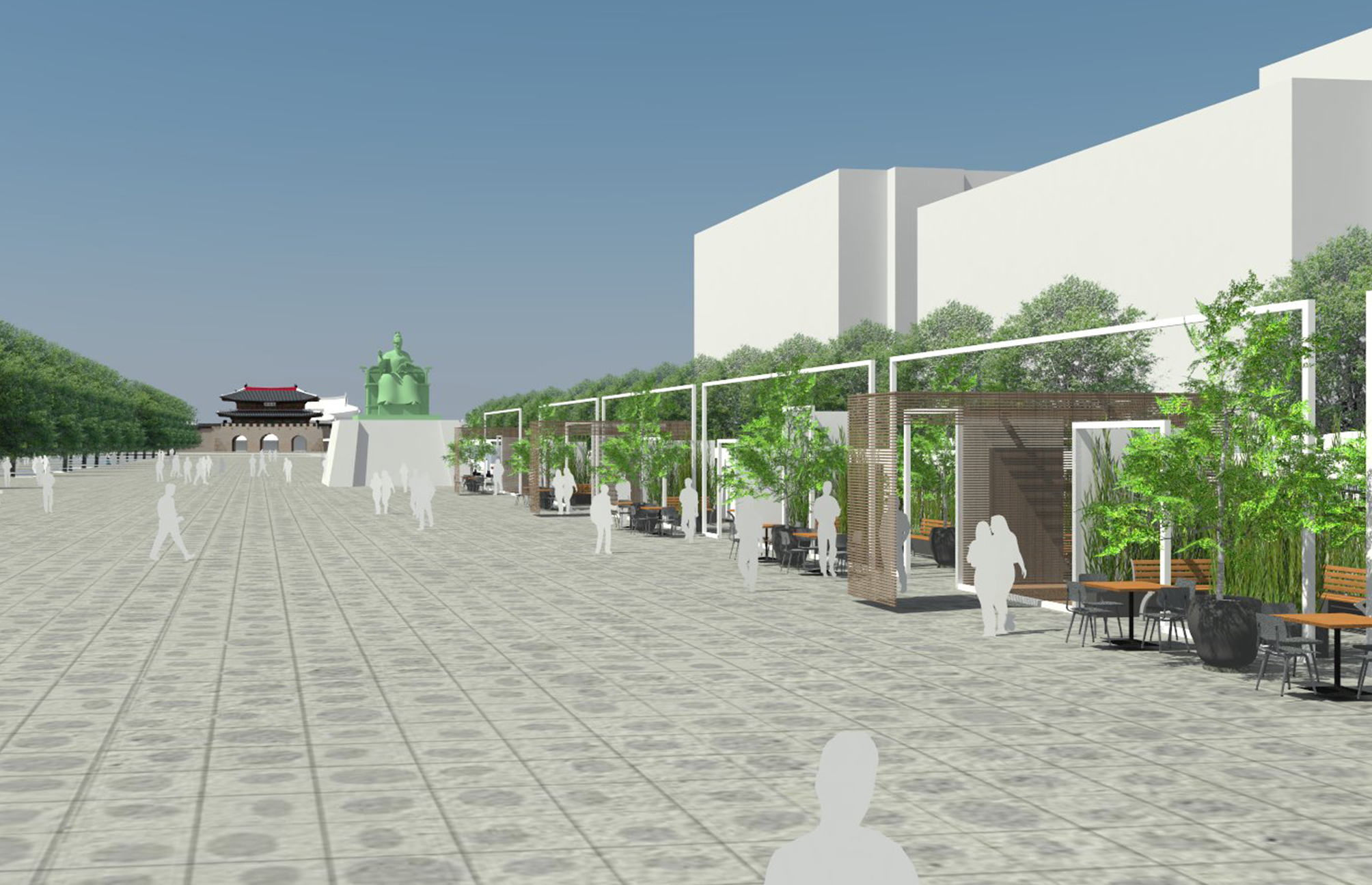 광화문광장 가변시설 기획안