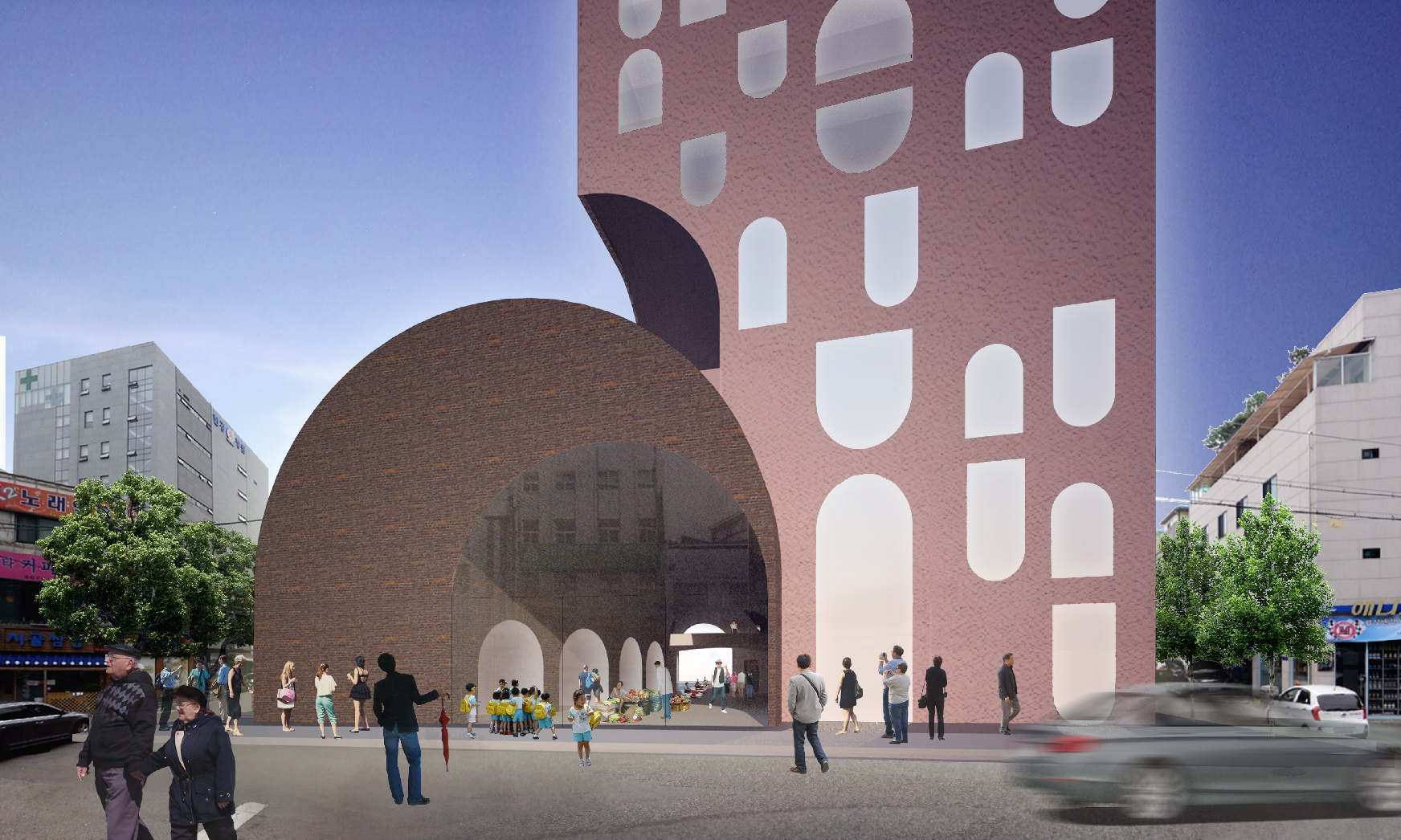 양남시장 복합화 개발 설계공모, 우수상