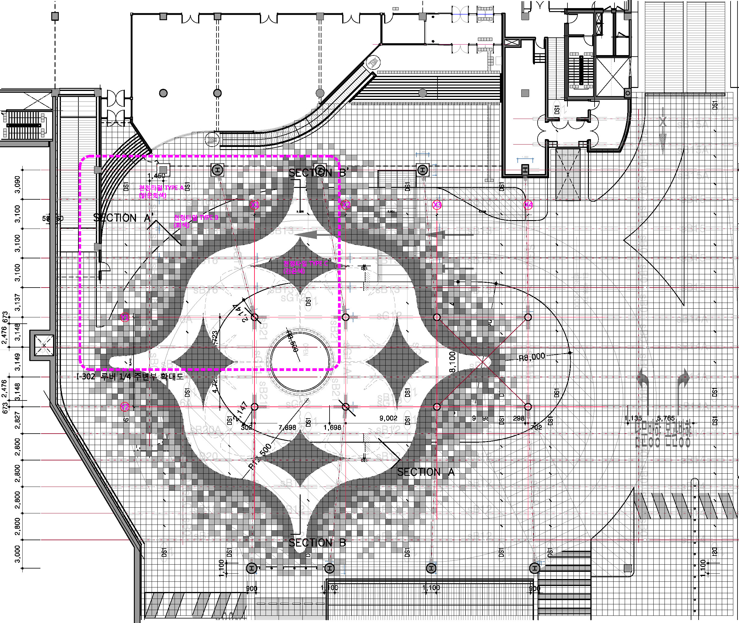 연세대학교 백양스퀘어 지하층 웰컴공간 조형물 계획안