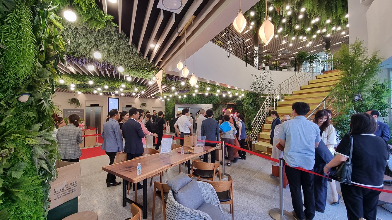 구립 수락노인종합복지관 개소식