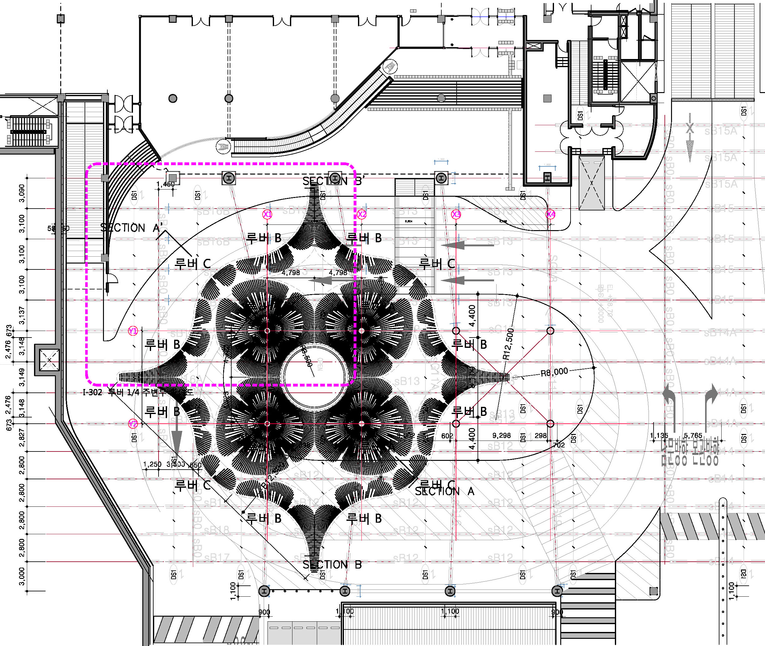 연세대학교 백양스퀘어 지하층 웰컴공간 조형물 계획안