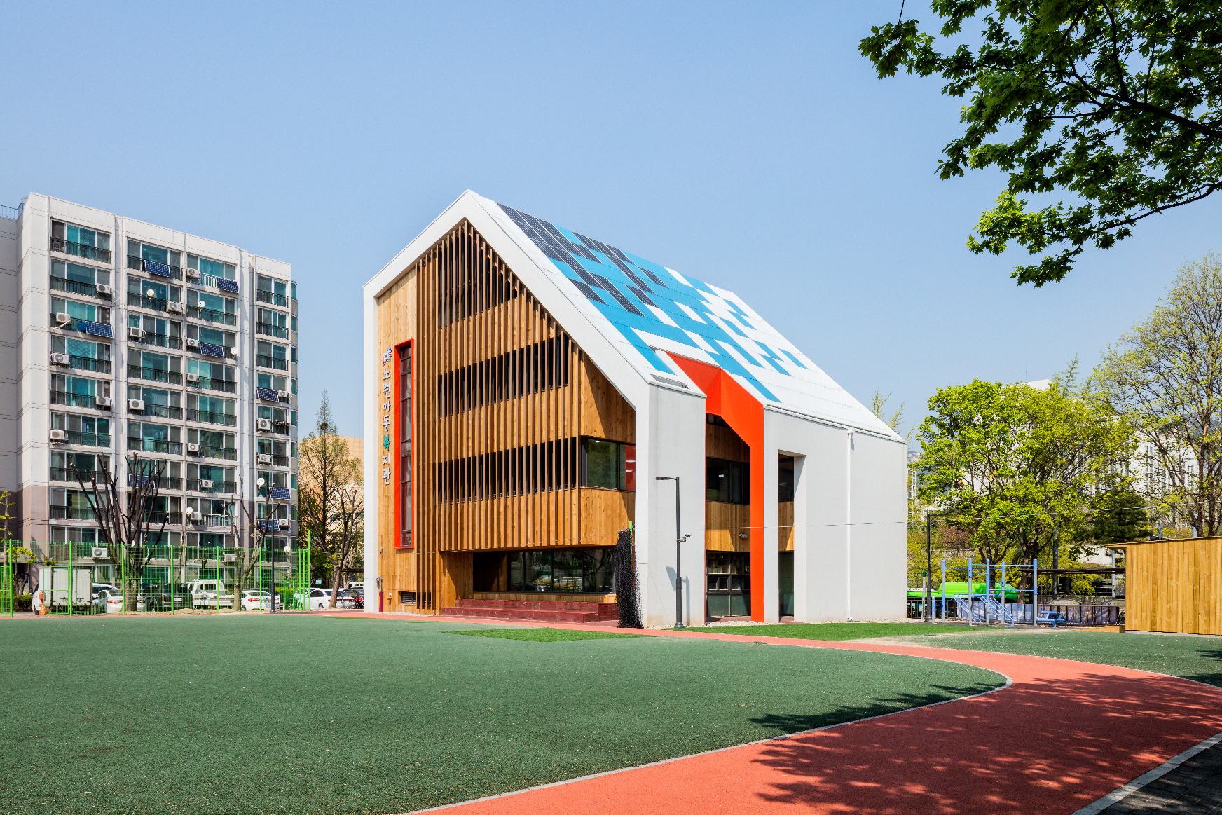 노원 아동복지관 설계공모, 당선작