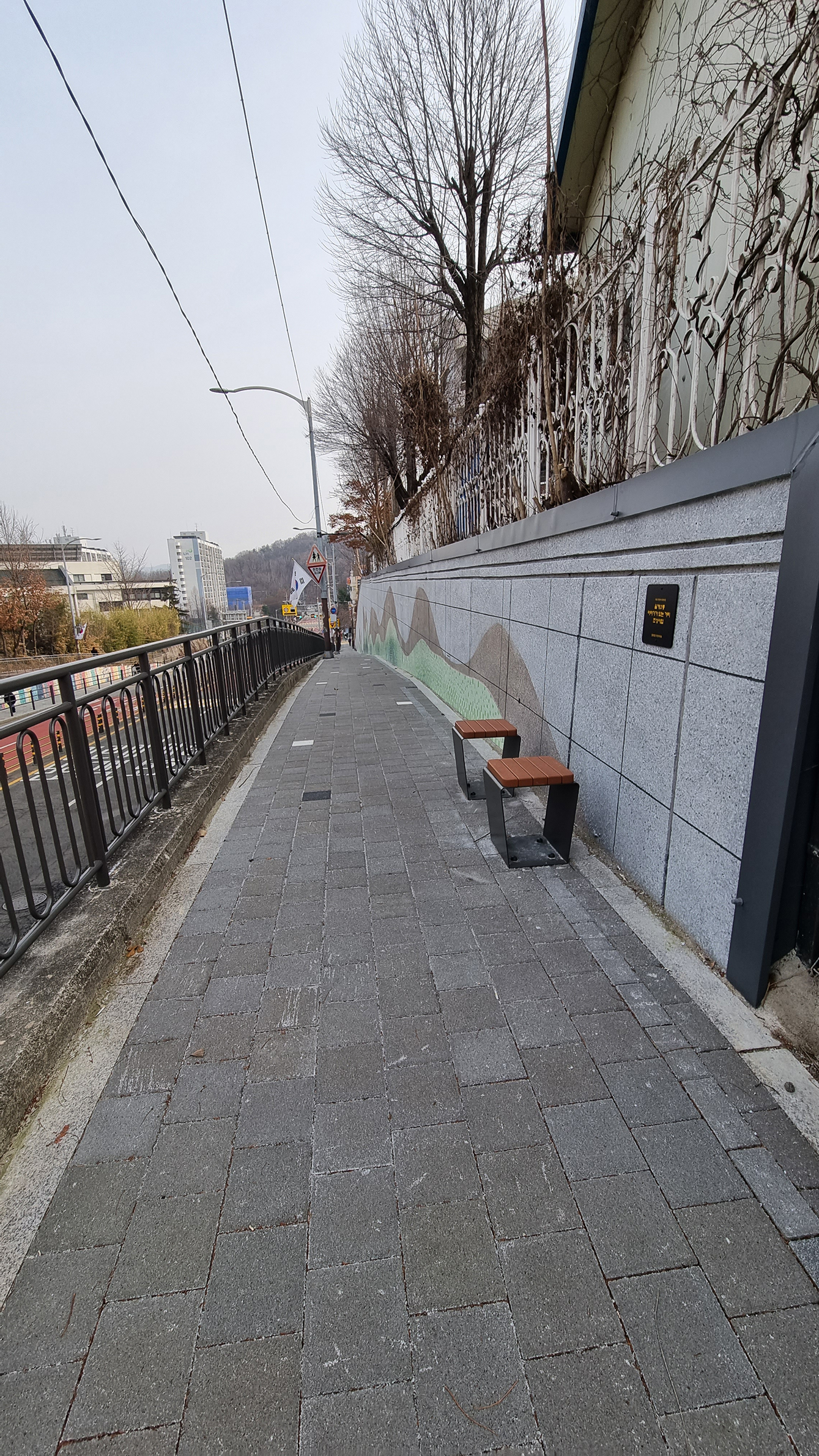 신계초등학교 옹벽 환경디자인