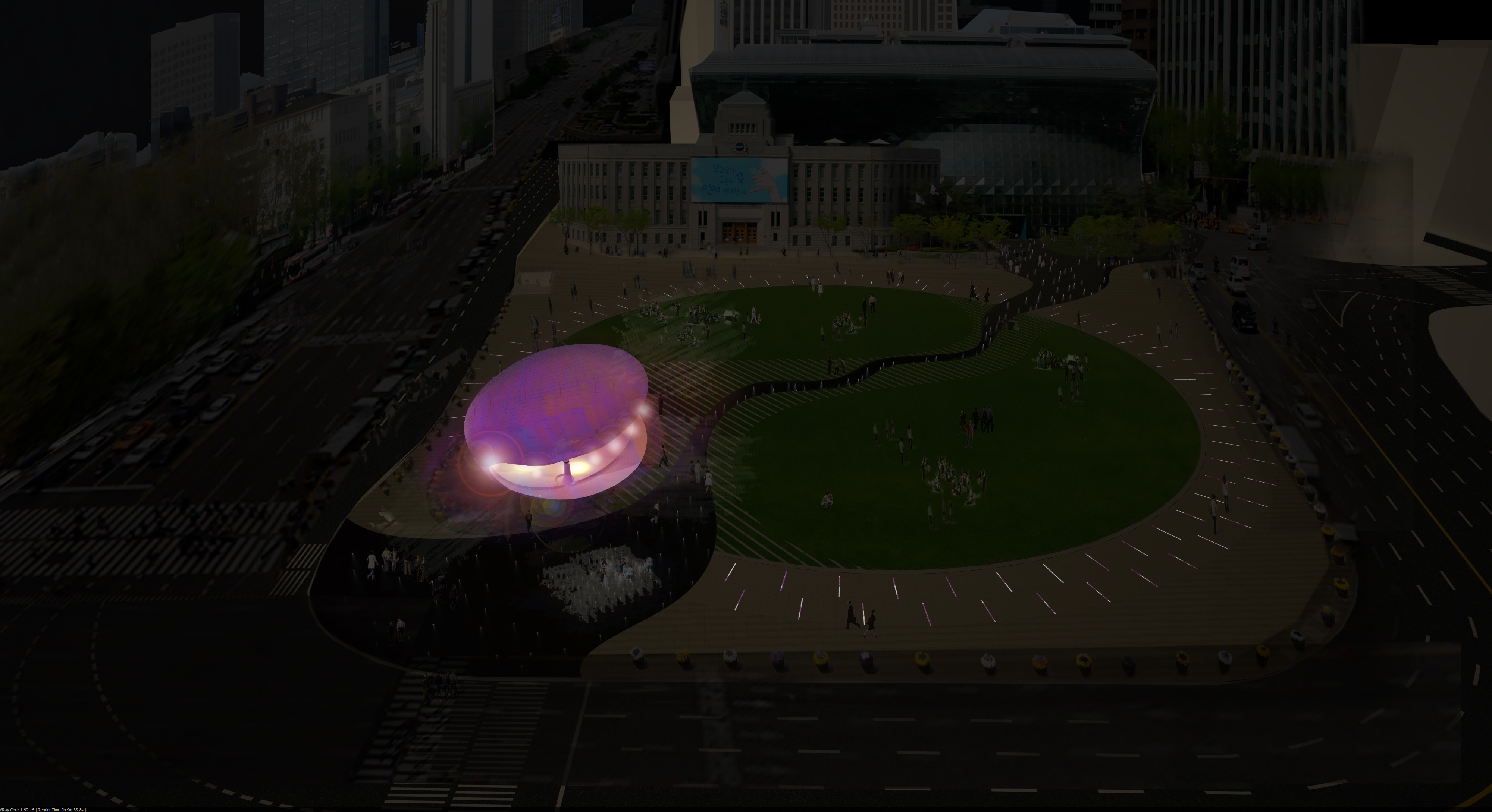 서울광장 무대설치 계획안