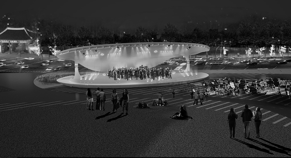 서울광장 무대설치 계획안