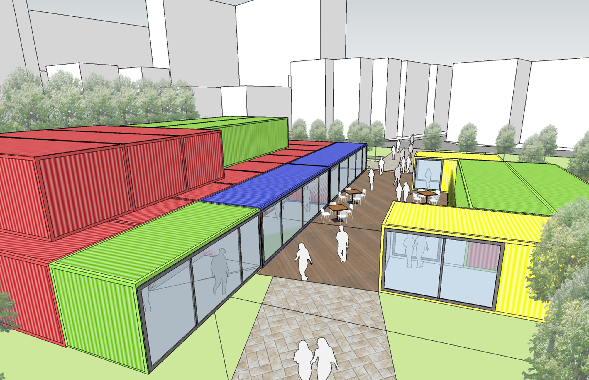 경춘선숲길 컨테이너 문화시설 기획안