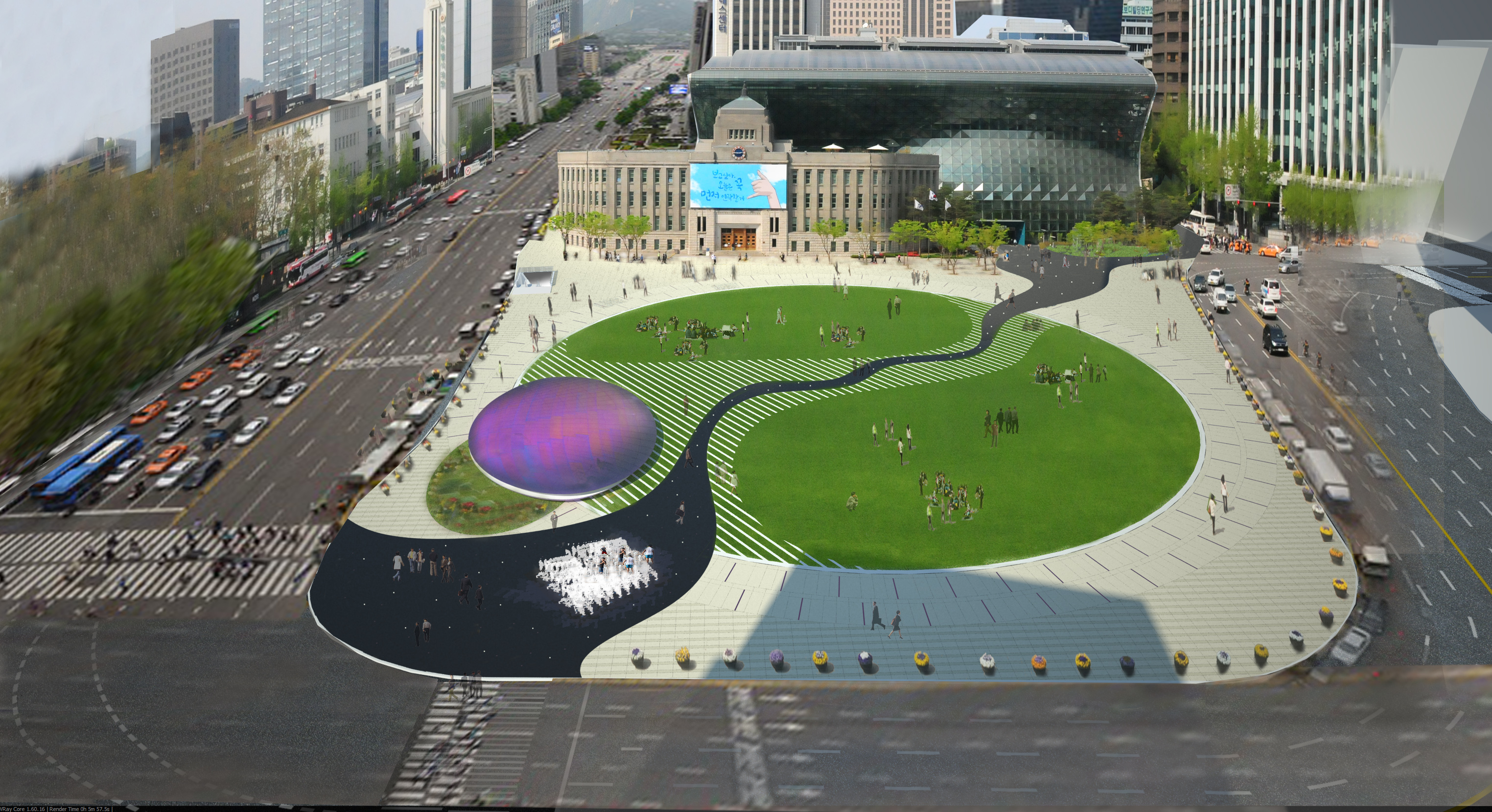 서울광장 무대설치 계획안