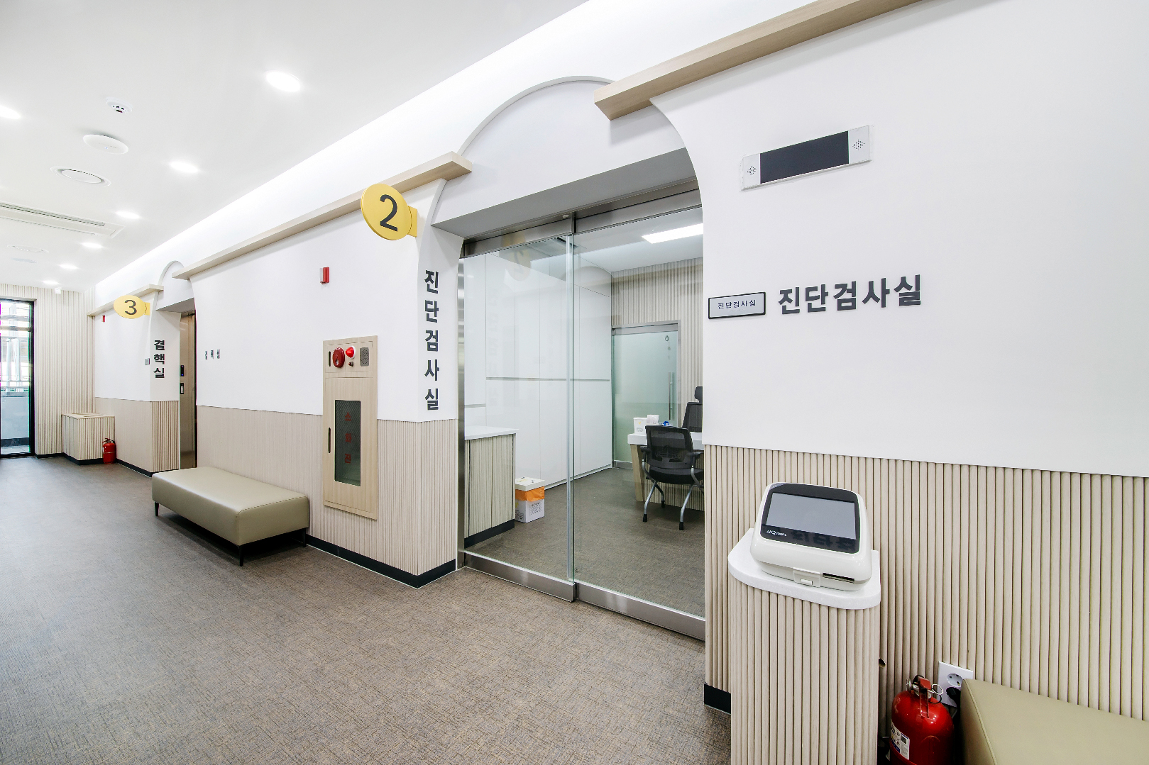노원보건소 1층 로비 및 공용공간 리모델링