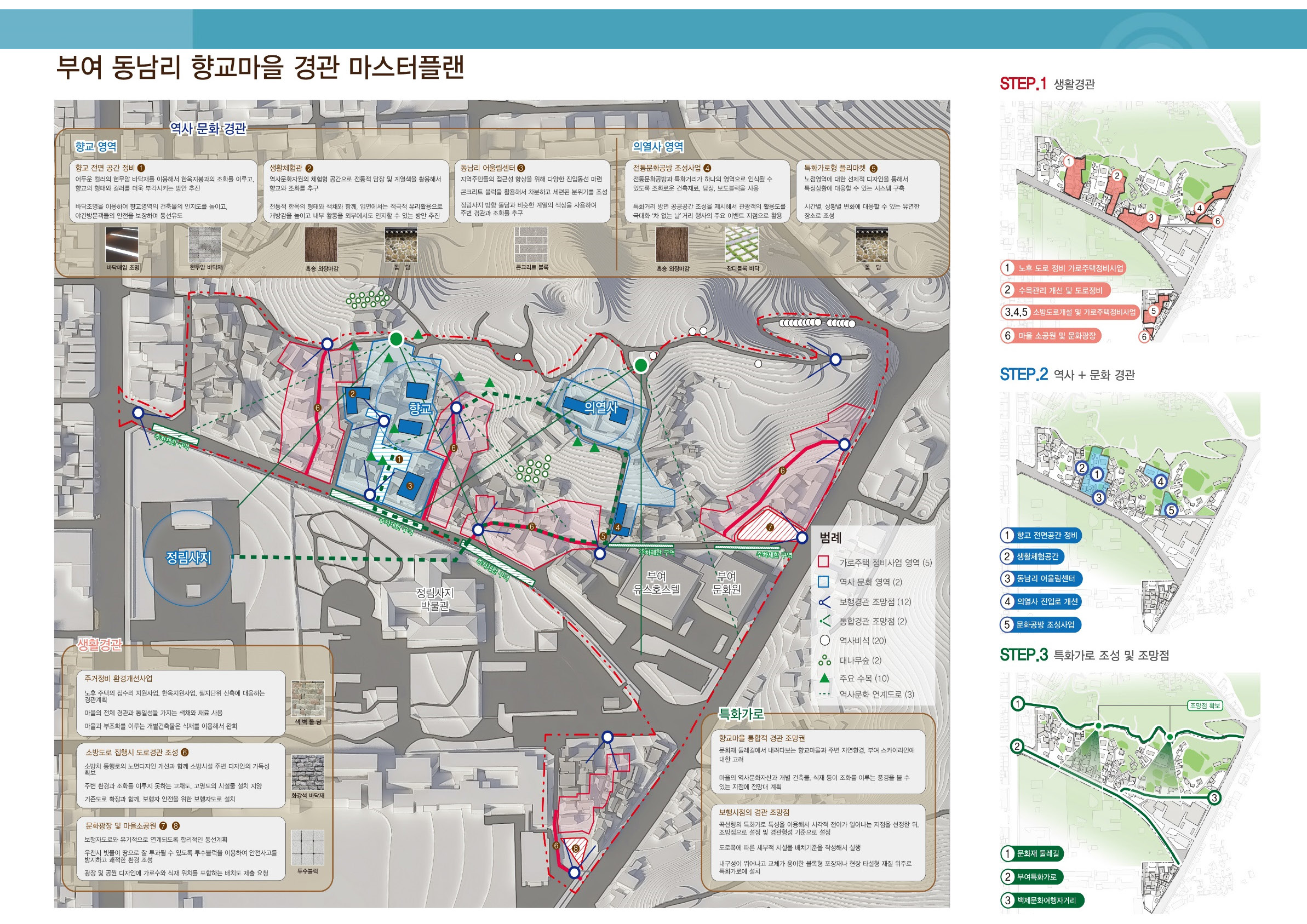 부여군 향교마을 경관계획 및 집수리 가이드라인