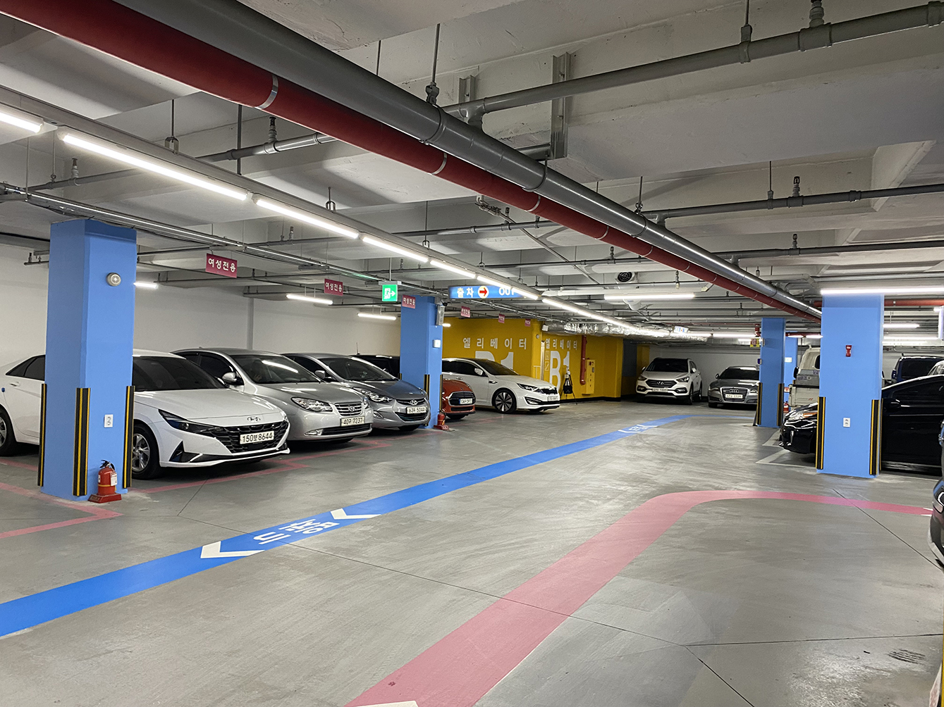 상계2동 공영주차장, 마을마당 리모델링공사