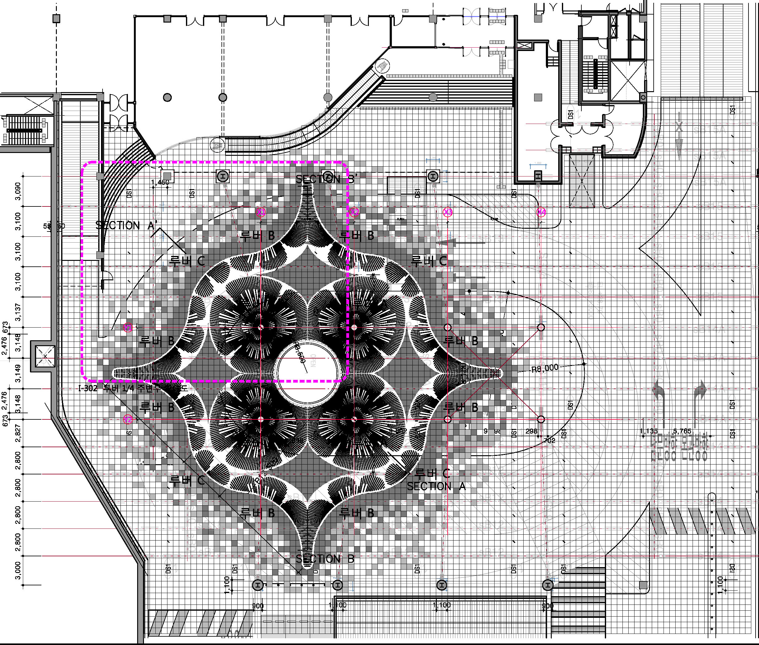 연세대학교 백양스퀘어 지하층 웰컴공간 조형물 계획안
