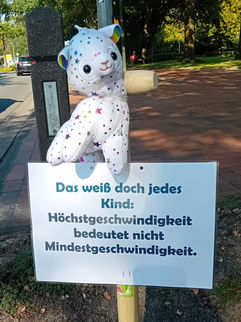 Höchstgeschwindigkeit bedeutet nicht Mindestgeschwindigkeit
