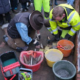 Stolpersteine setzen in Rastede