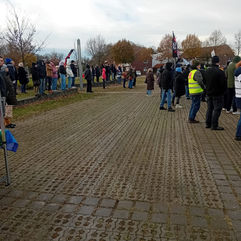 Kundgebung gegen Rechts