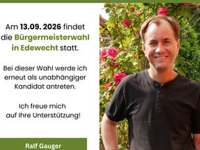 Bürgermeisterkandidatur Ralf Gauger