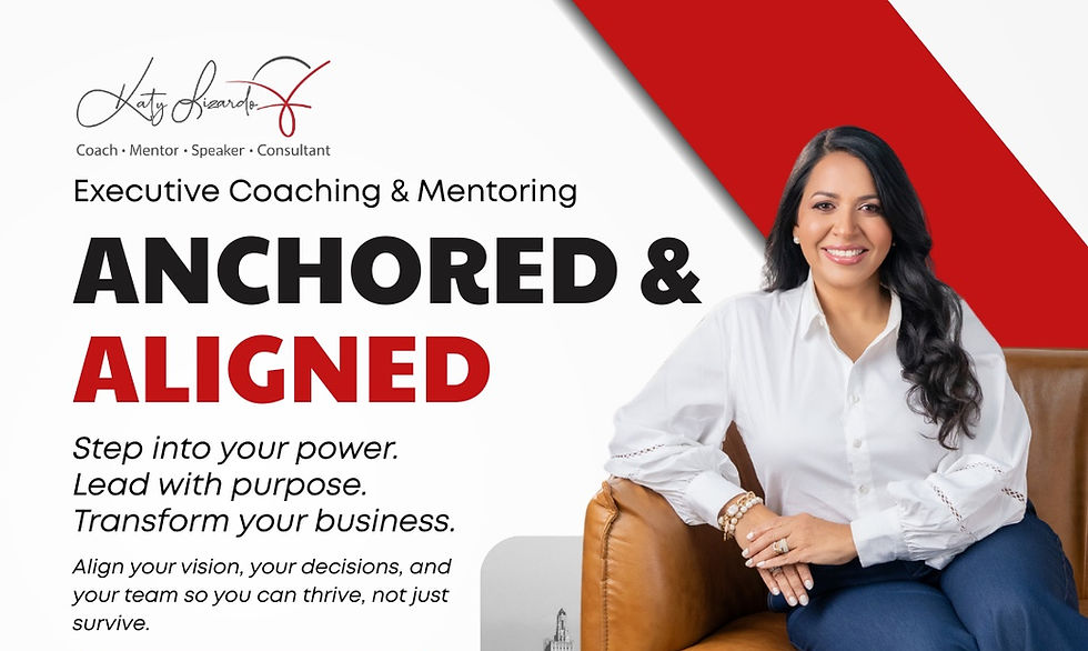 Executive Coaching & Mentoring: ANCHORED & ALIGNED