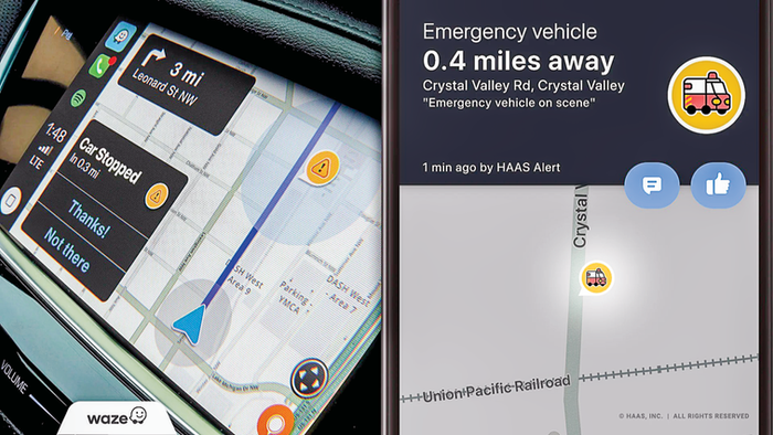 Navigation app alert system aims to protect firefighters