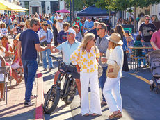 Summer kickoff on Tiburon's Main Street