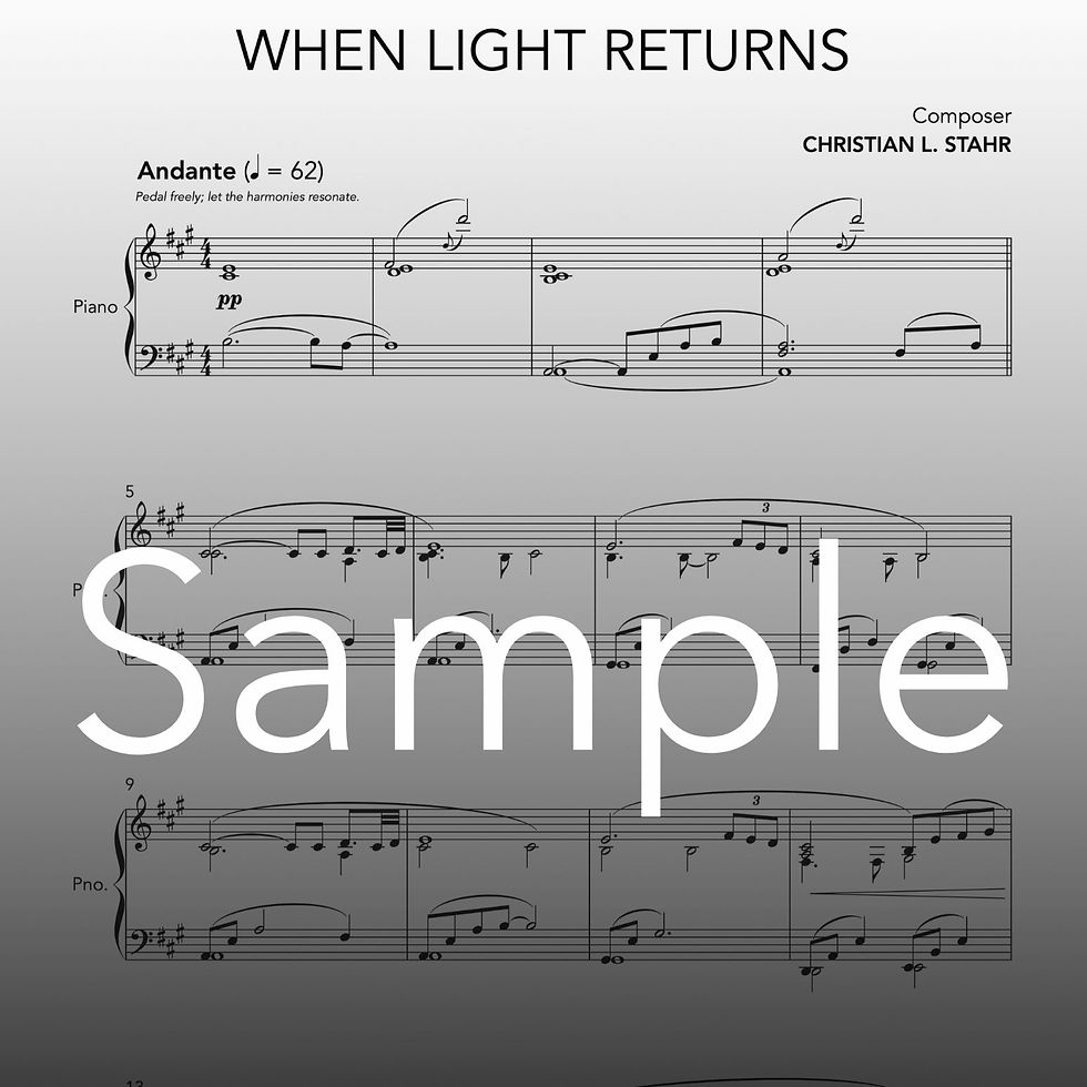 When Light Returns (Christian L. Stahr)