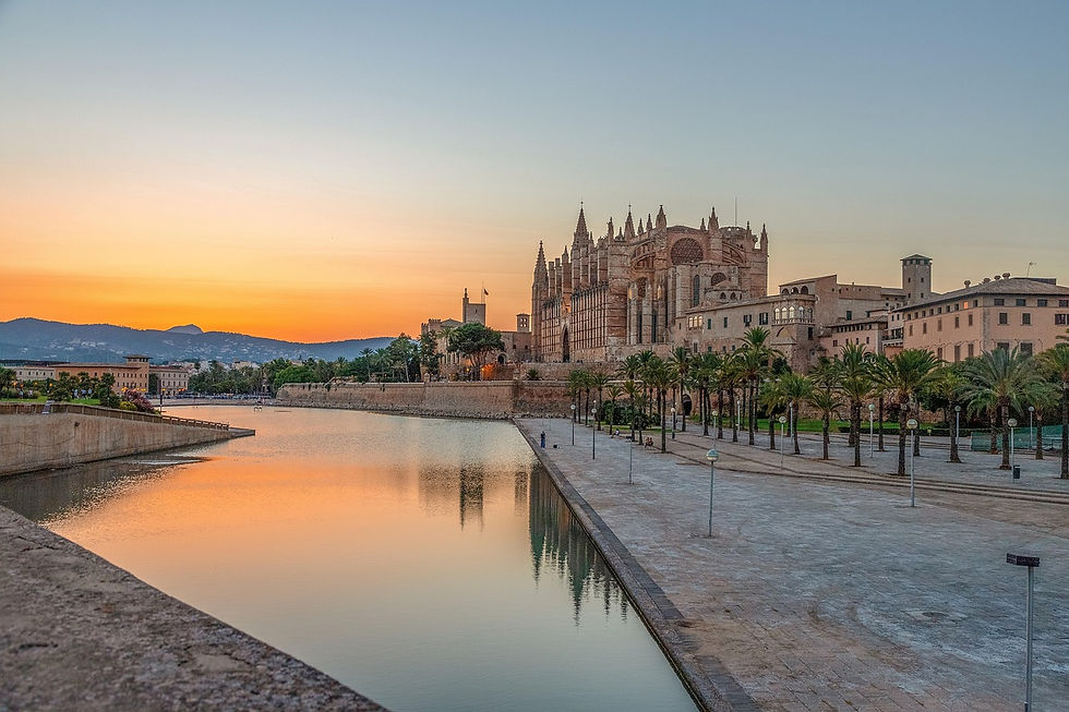 Palma Mallorca Sonnenuntergang