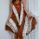 Thumbnail: VINTAGE EARTH BOUND KAFTAN DRESS - BROWN