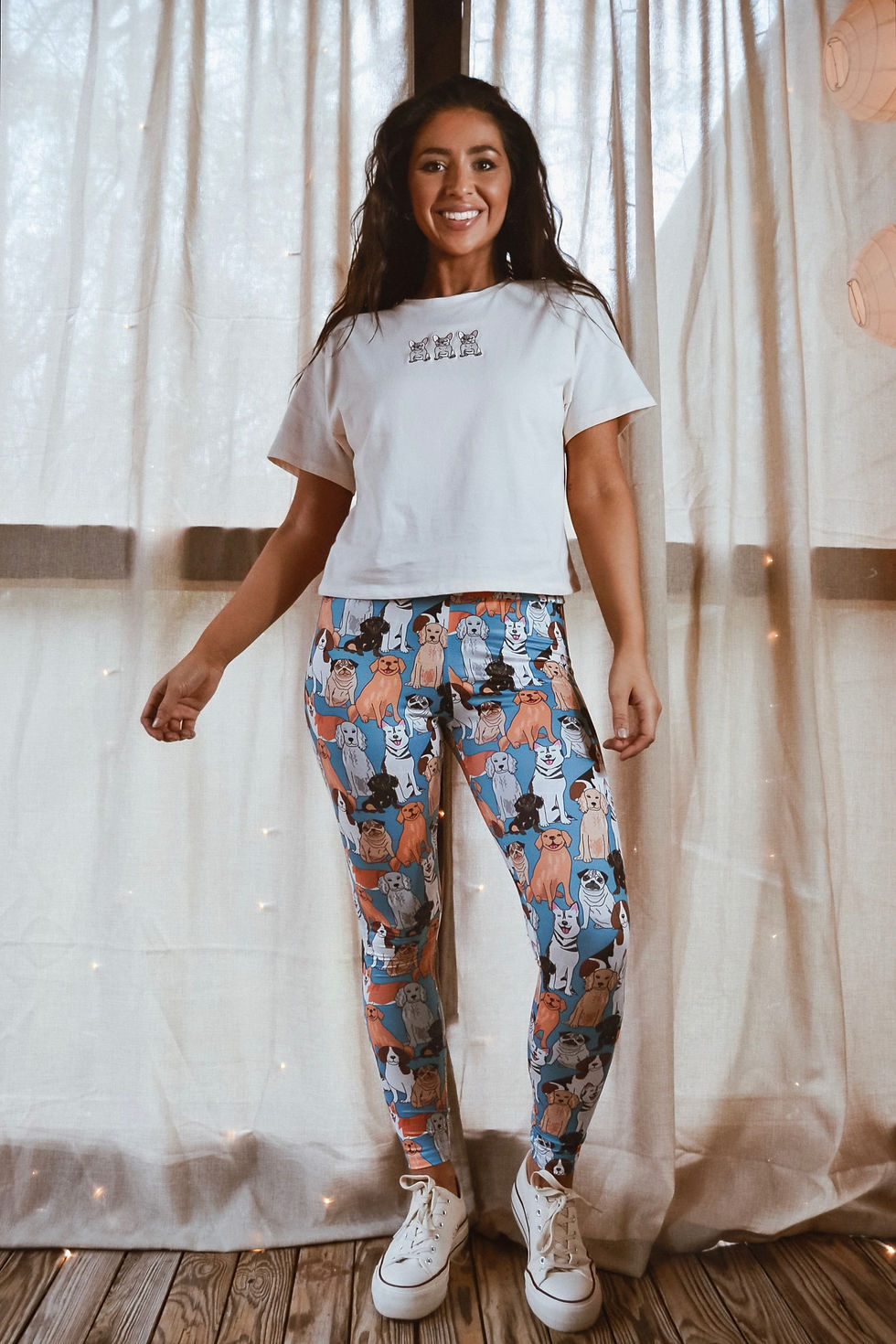 Thumbnail: FRENCHIE GRAPHIC CROPPED TEE - BONE