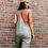 Thumbnail: PAINT ME A RAINBOW OVERALL JUMPSUIT - OLIVE