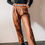 Thumbnail: BOHO CHIC FAUX LEATHER PANTS - CAMEL