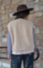 Thumbnail: COZY LAYERS SHERPA ZIP-UP VEST - TAUPE