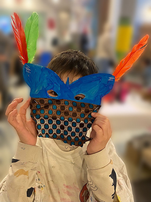 18 février - Balade en Italie - Atelier masques de carnaval