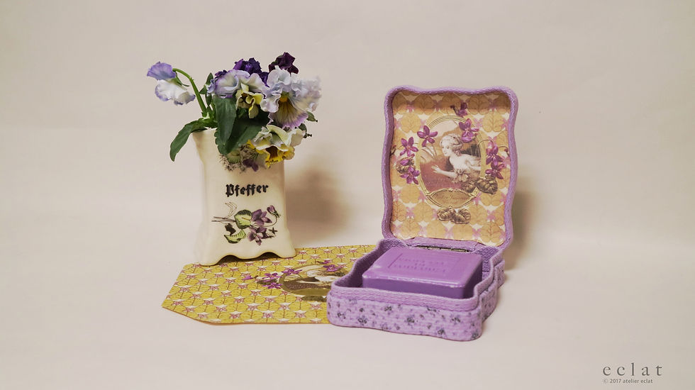 フレグランスソープのケース