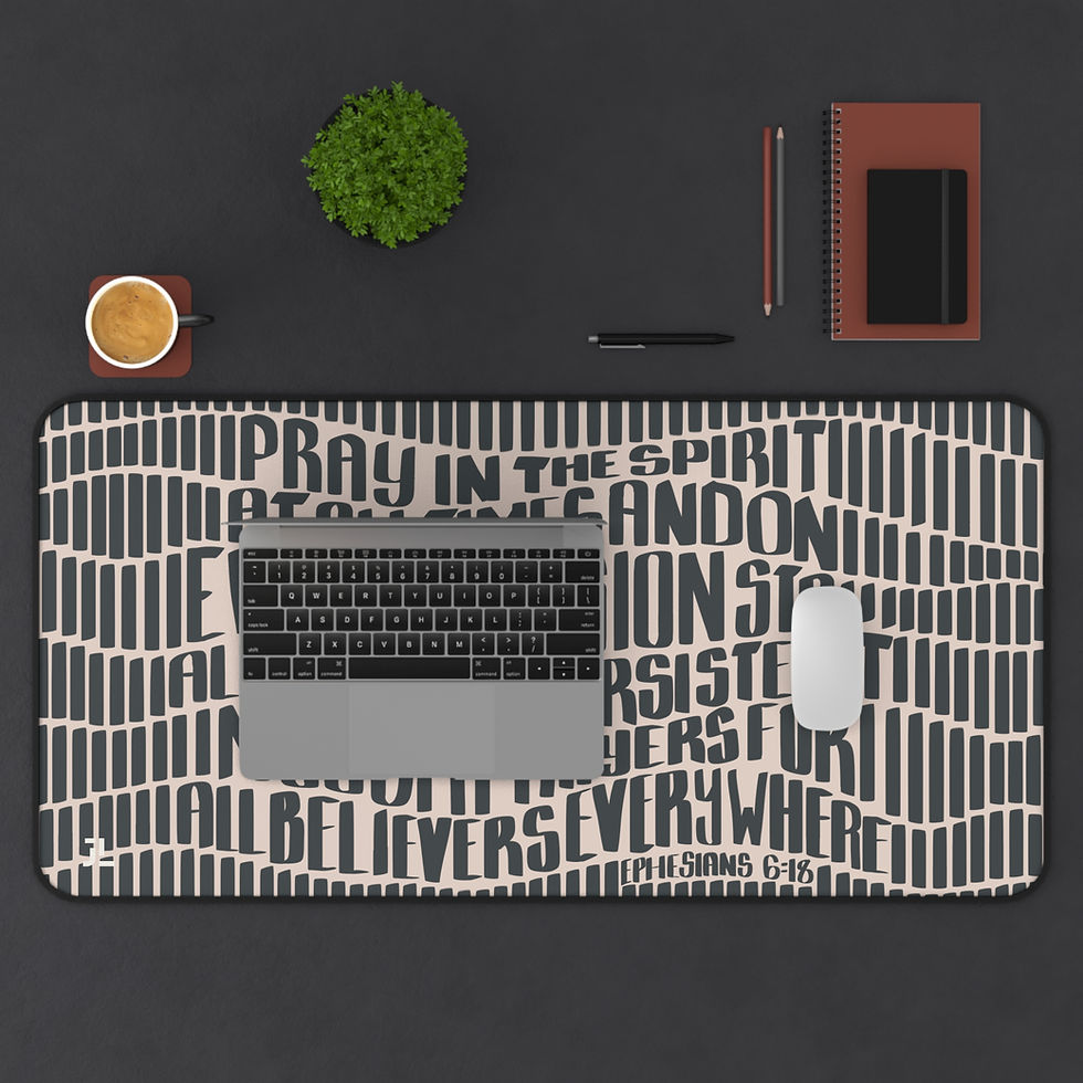 Thumbnail: Pray in the Spirit Desk Mat