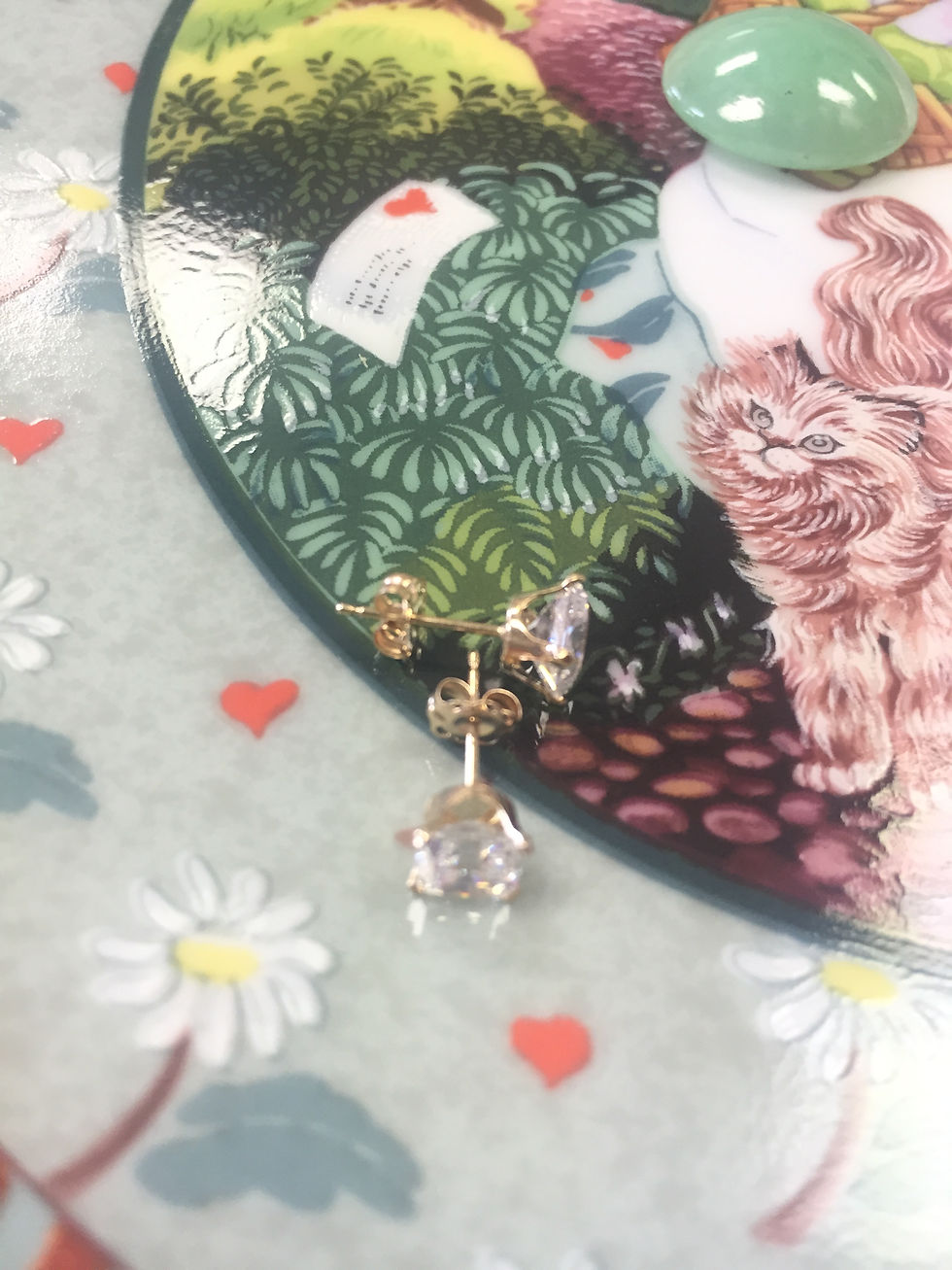 Yellow Gold Earrings