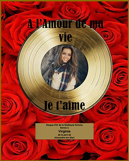 Disque vinyle personnalisé
