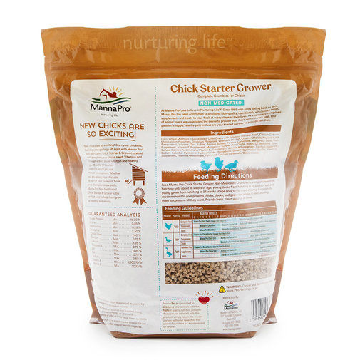 Thumbnail: Non-Medicated Chick Starter Grower Complete Crumbles