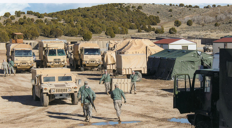 military site in Afghanistan