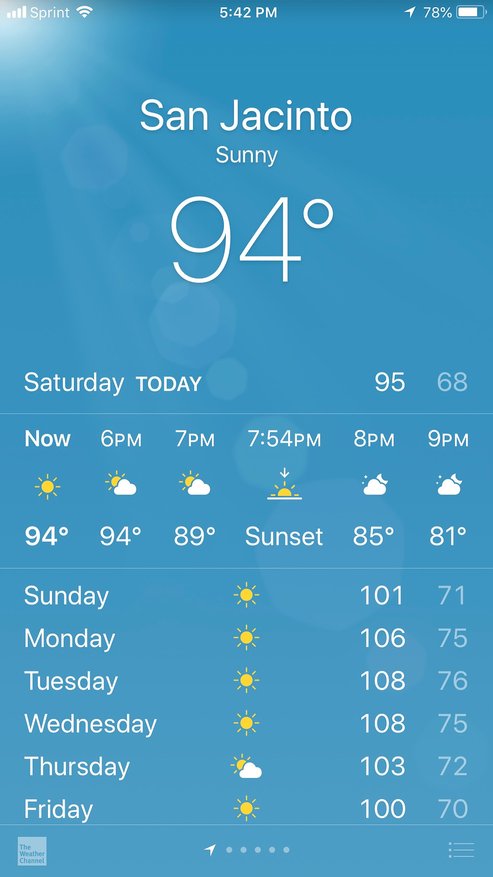 Heat wave? No way! It's been permanent!