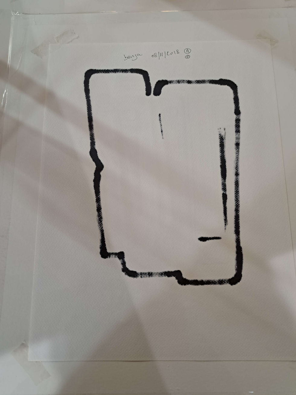 Miniature : Dessin original signé par l'artiste BENJA