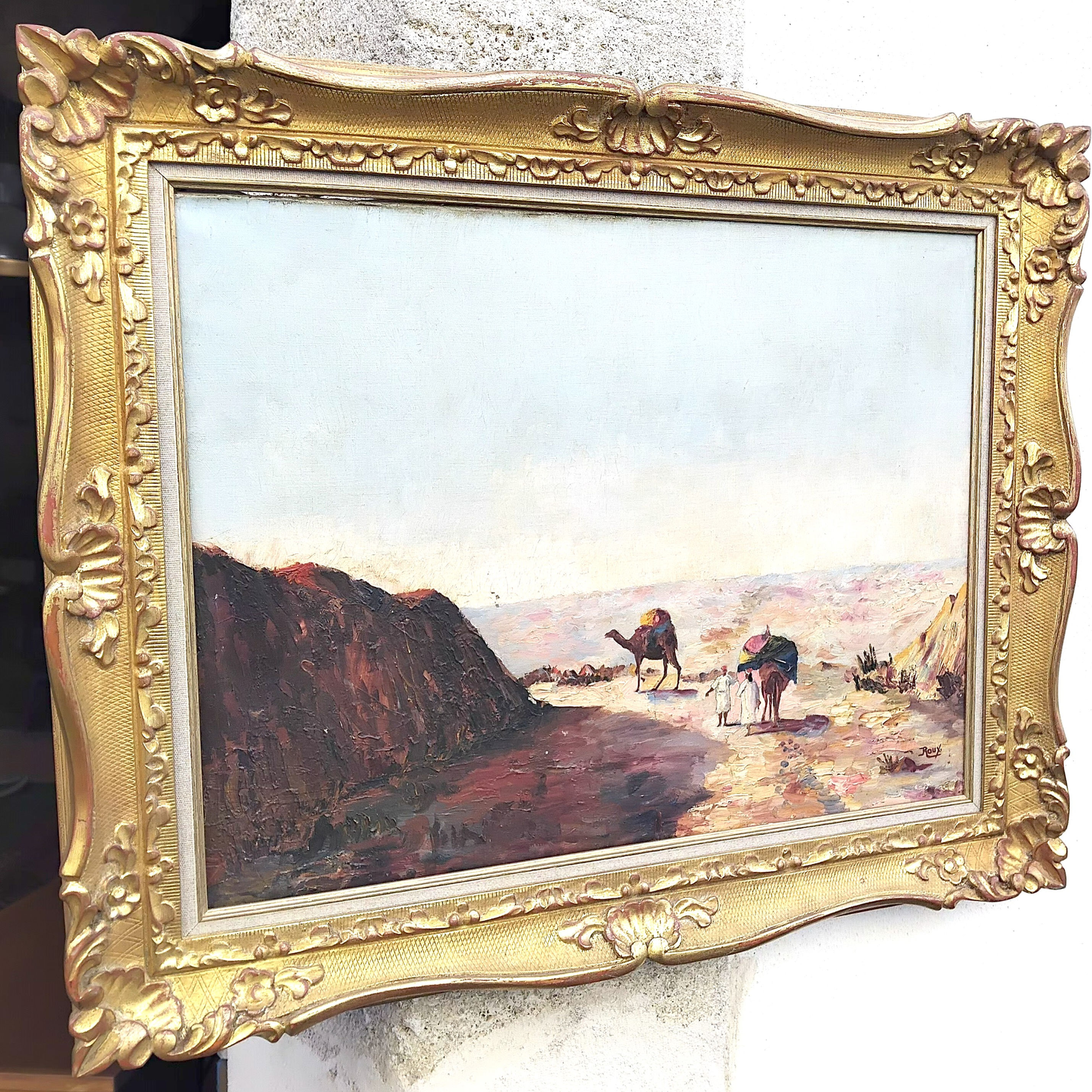 ROUX, André-Fernand ROUX, peintre et poète ROUX,