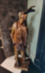 Sculpture en Bronze de Felix SCHIVO, Gian Fritello de la commedia dell'arte