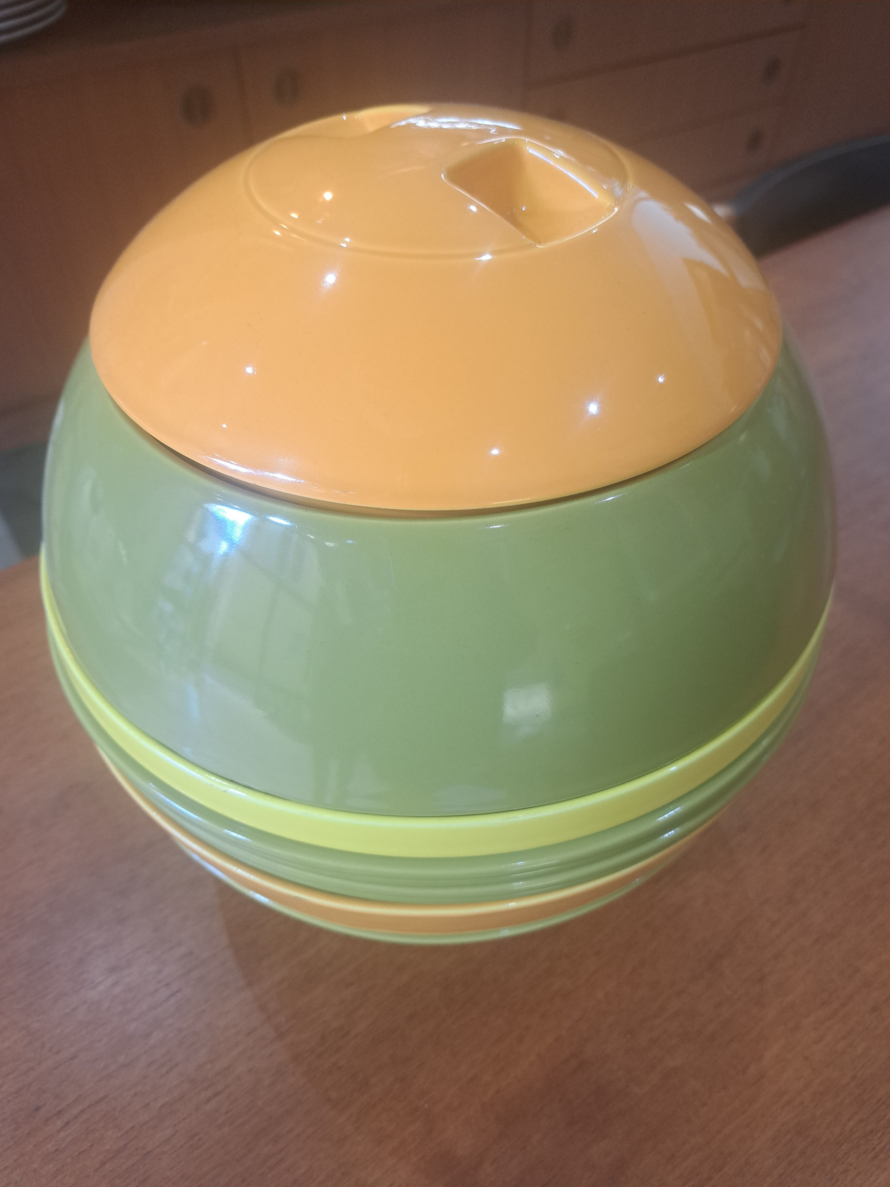 La Boule, céramique, faience émaillée, service à pique nique